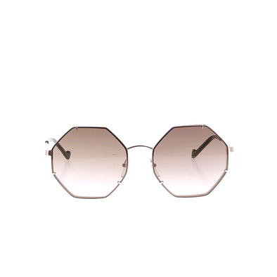 Lunettes de soleils dorées