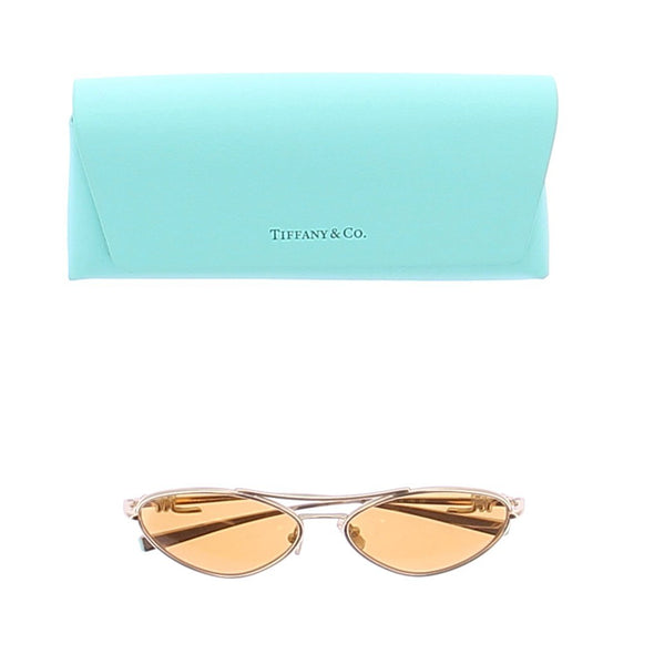 Lunettes dorées verres jaunes