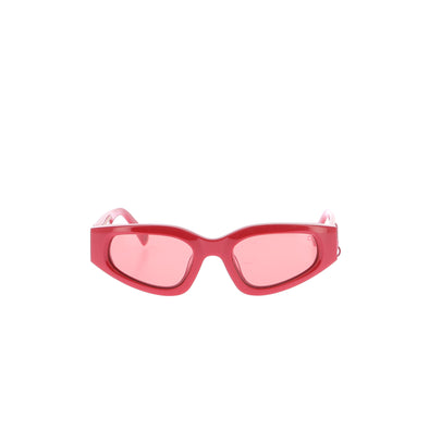 Lunettes de soleil rouges