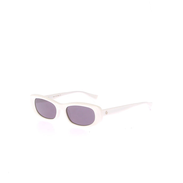 Lunettes de soleil blanches "Piper"