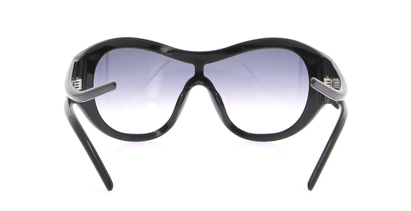 Lunettes de soleil noires oversize "UMA98"