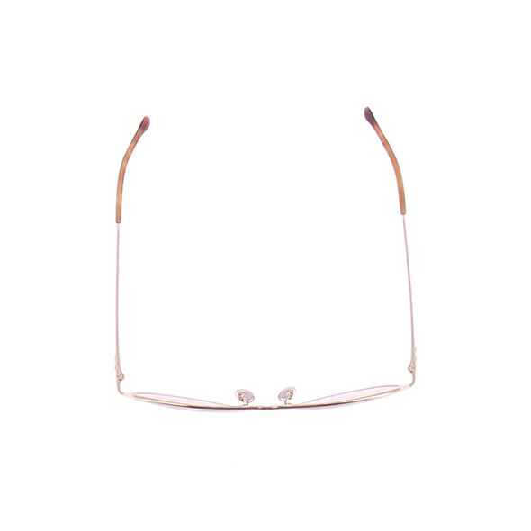 Lunettes de soleil dorées