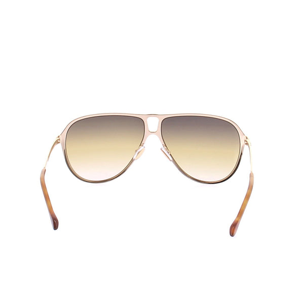 Lunettes de soleil dorées