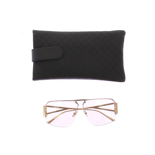 Lunettes aviateur dorées