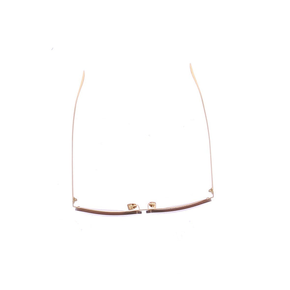 Lunettes aviateur dorées