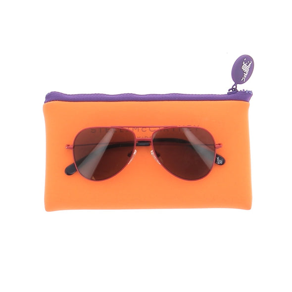 Lunettes de soleil rouge