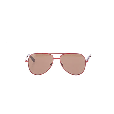 Lunettes de soleil rouge