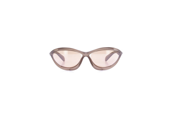 Lunettes de soleil marrons