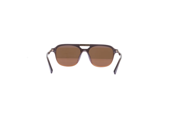 Lunettes de soleil aviateur marrons