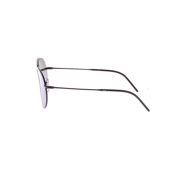 Lunettes de soleil noires aviateur