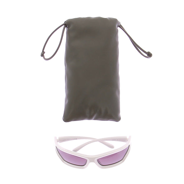 Lunettes de soleil blanches