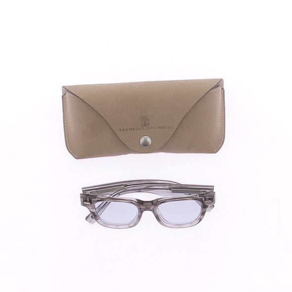 Lunettes de soleil bleue grises