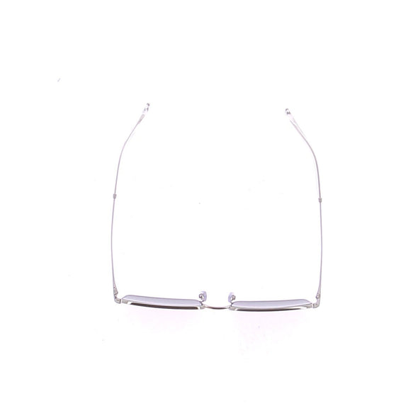 Lunettes de soleil argentées