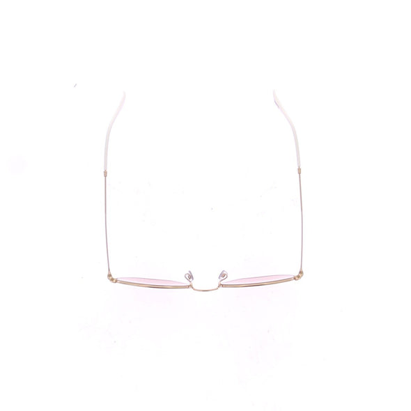 Lunettes fines dorées