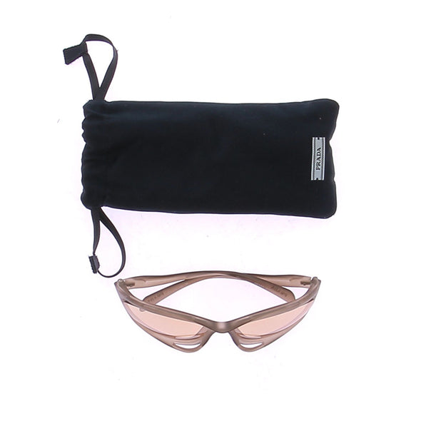 Lunettes de soleil marrons