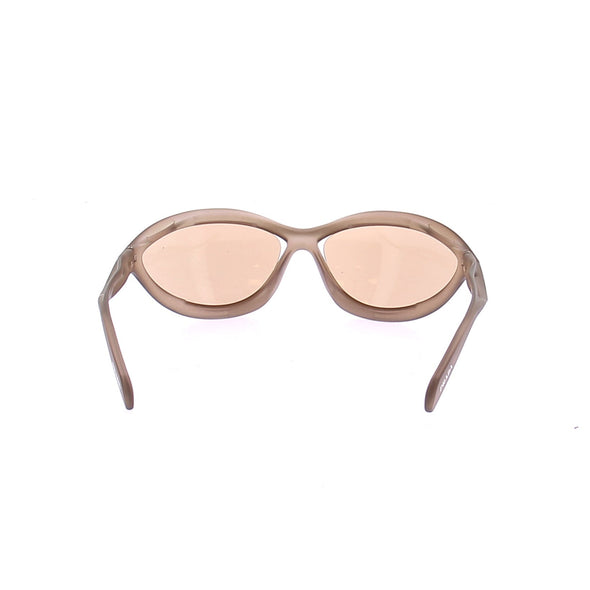 Lunettes de soleil marrons