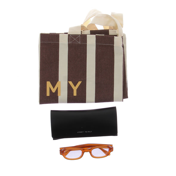 Lunettes de soleil oranges "La Willow JF"