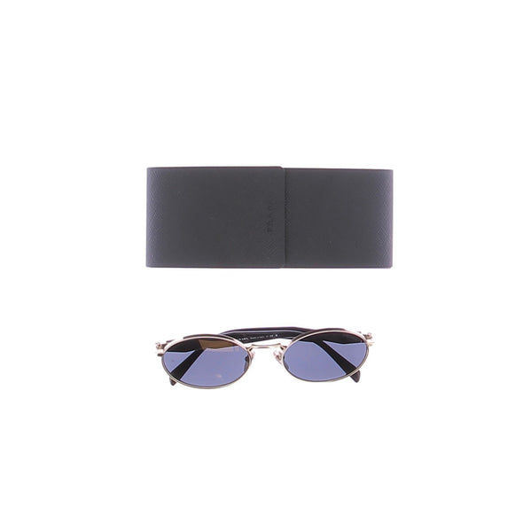 Lunettes de soleil rondes dorées