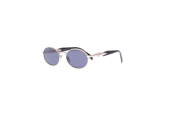 Lunettes de soleil rondes dorées