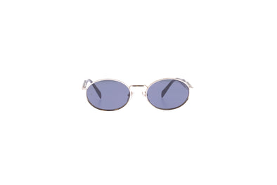 Lunettes de soleil rondes dorées