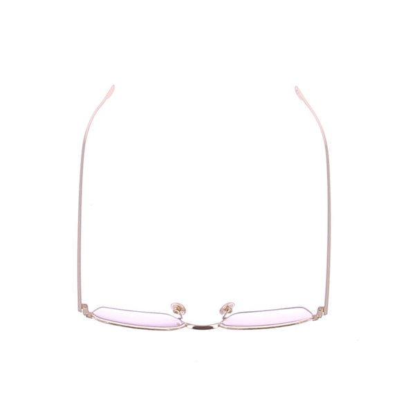 Lunettes de soleil dorées