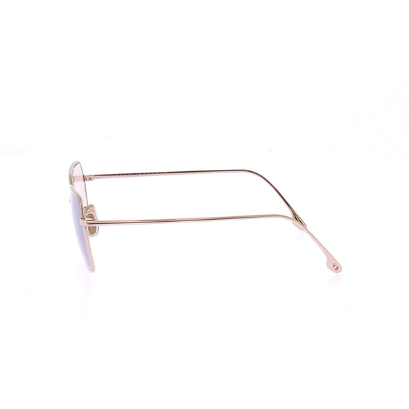 Lunettes de soleil dorées