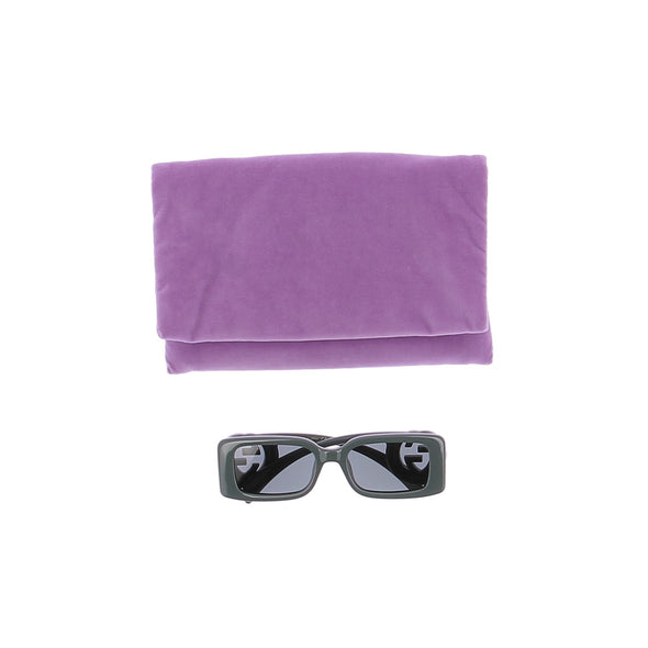 Lunettes de soleil rectangulaires