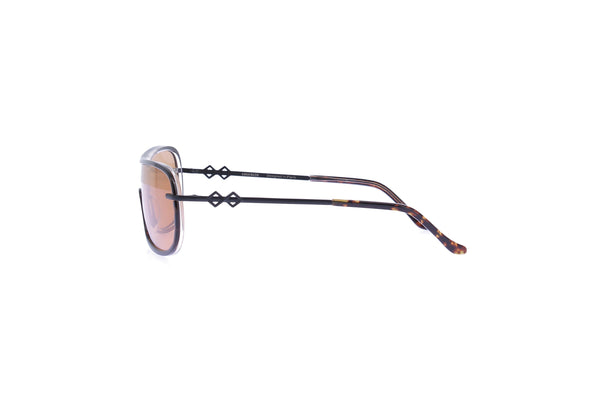 Lunettes de soleil marrons