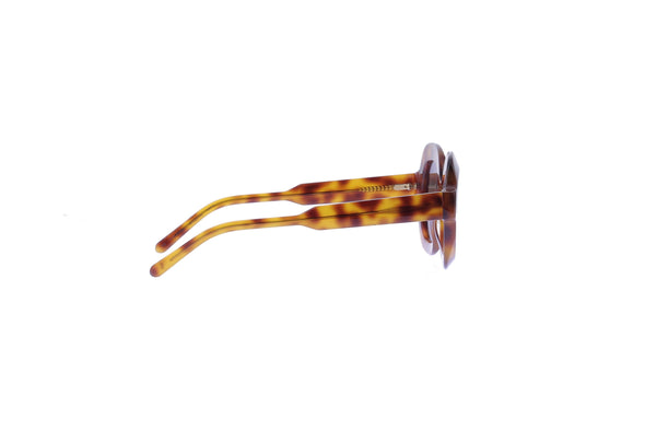 Lunettes de soleil marrons écailles