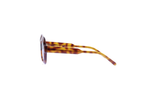 Lunettes de soleil marrons écailles
