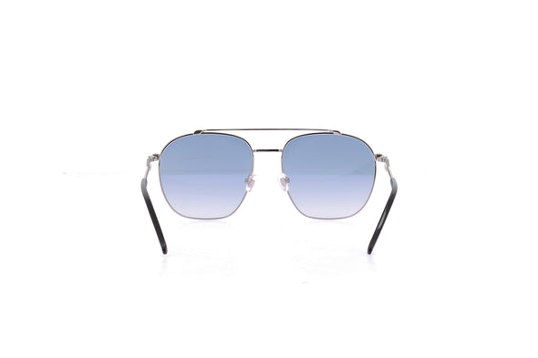 Lunettes de soleil argentées