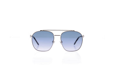 Lunettes de soleil argentées