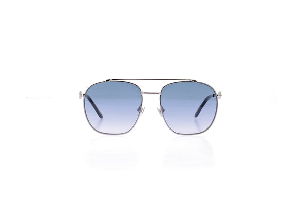 Lunettes de soleil argentées