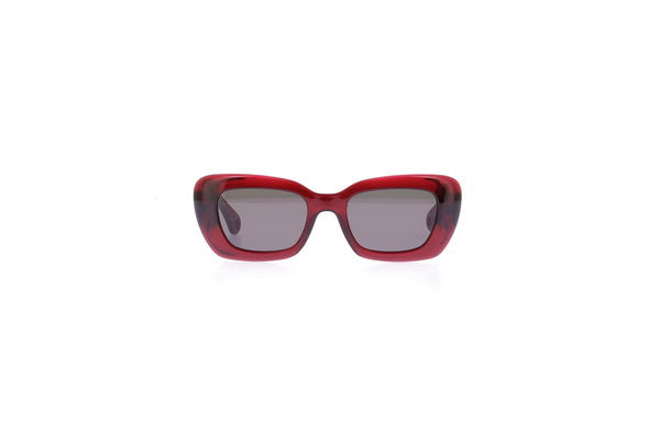 Lunettes de soleil rouges