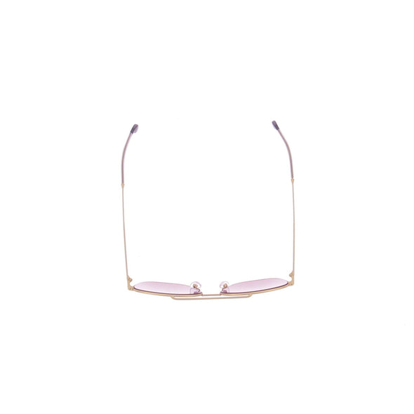 Lunettes de soleil dorées