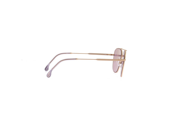 Lunettes de soleil dorées