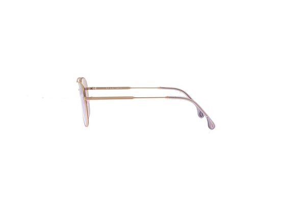 Lunettes de soleil dorées