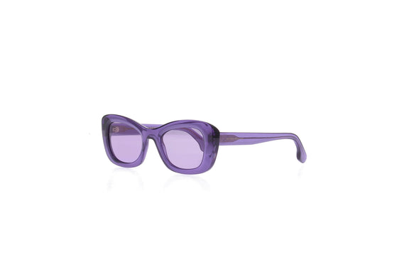 Lunettes de soleil violettes