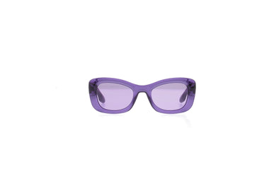 Lunettes de soleil violettes