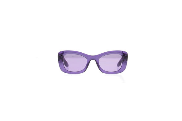 Lunettes de soleil violettes