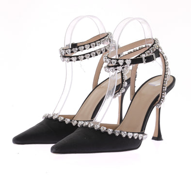 Escarpins noirs à strass