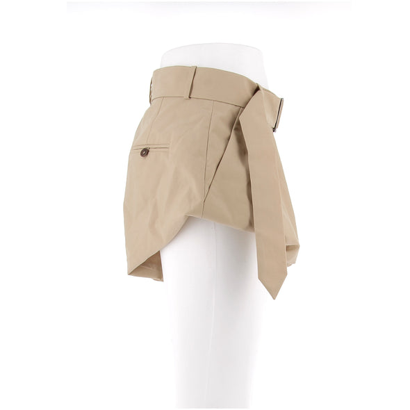 Mini short beige