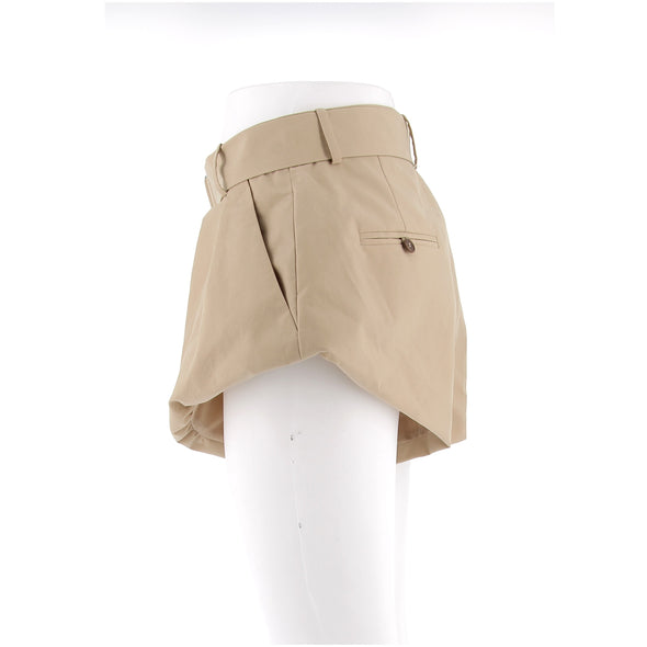 Mini short beige