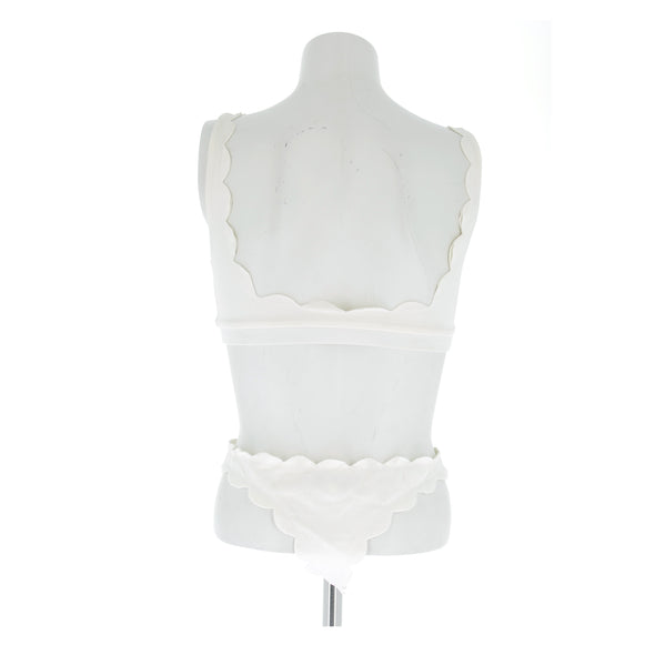 Maillot de bain deux-pièces blanc