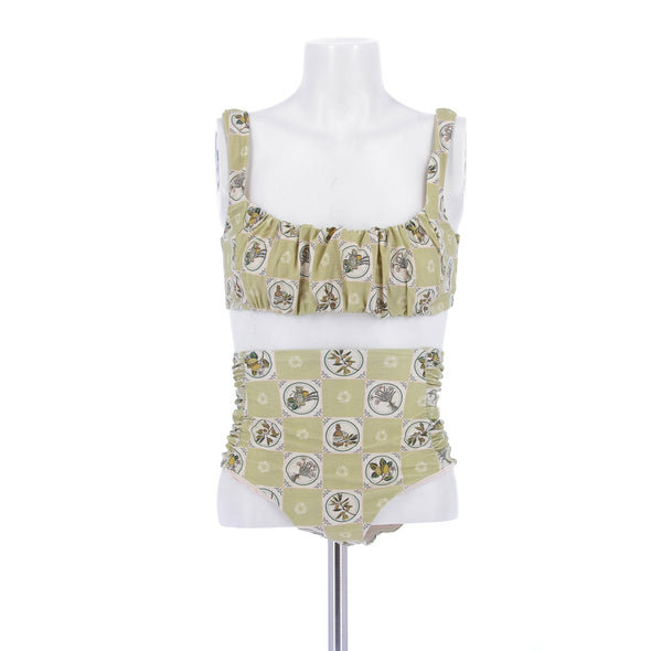 Maillot de bain deux-pièces à imprimé