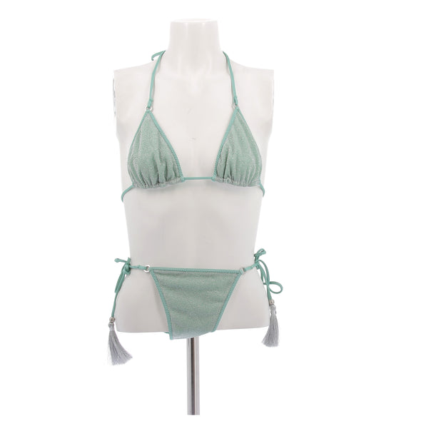 Maillot de bain deux-pièces turquoise