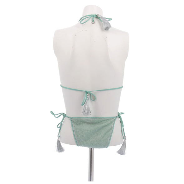 Maillot de bain deux-pièces turquoise