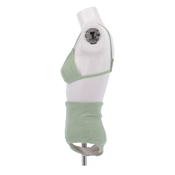 Maillot de bain deux-pièces vert