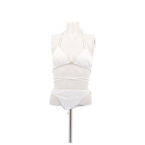 Maillot de bain deux pièces blanc
