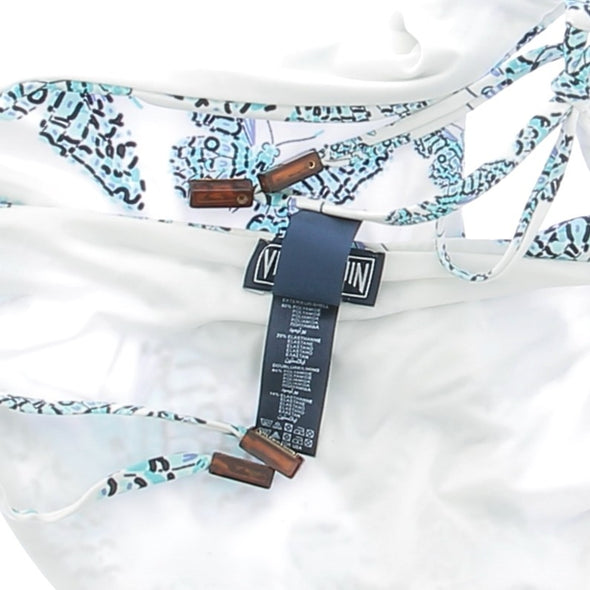 Maillot de bain deux pièces bicolore